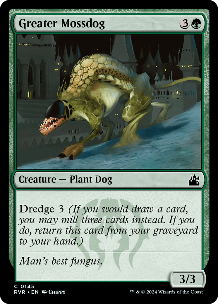 Greater Mossdog [Ravnica Remastered] | Webway Games