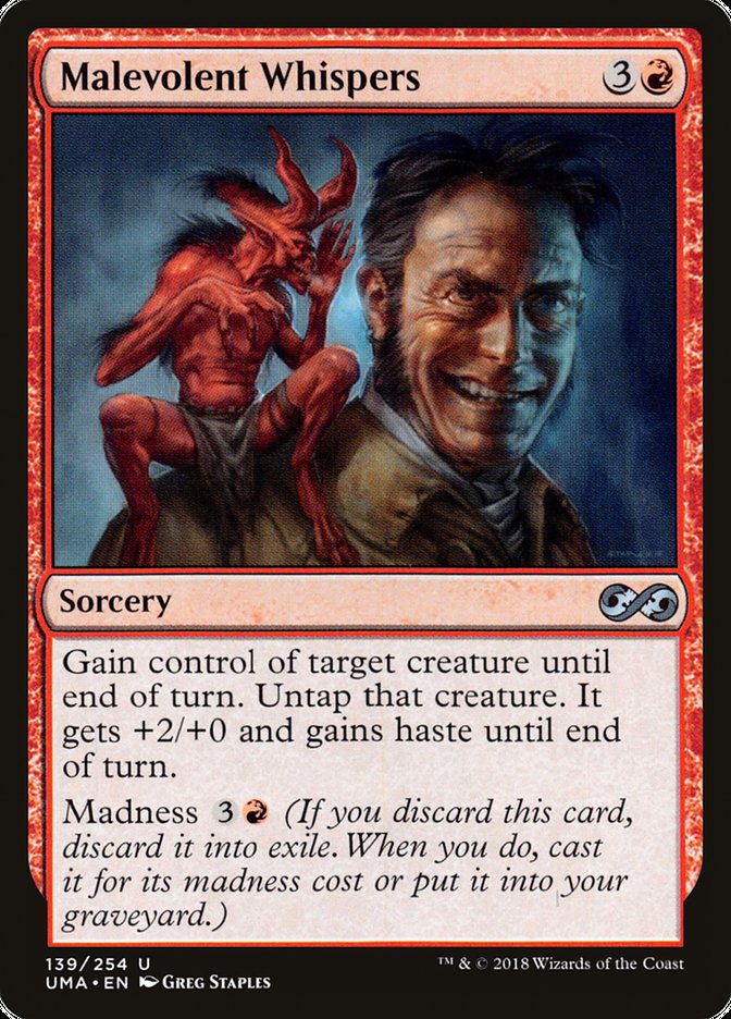 Malevolent Whispers [Ultimate Masters] | Webway Games