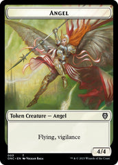 Soldier (008) // Angel Double-Sided Token [Phyrexia: All Will Be One Commander Tokens] | Webway Games