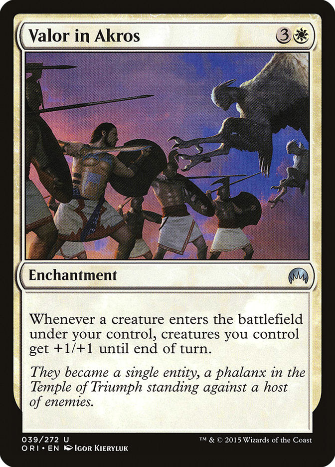 Valor in Akros [Magic Origins] | Webway Games