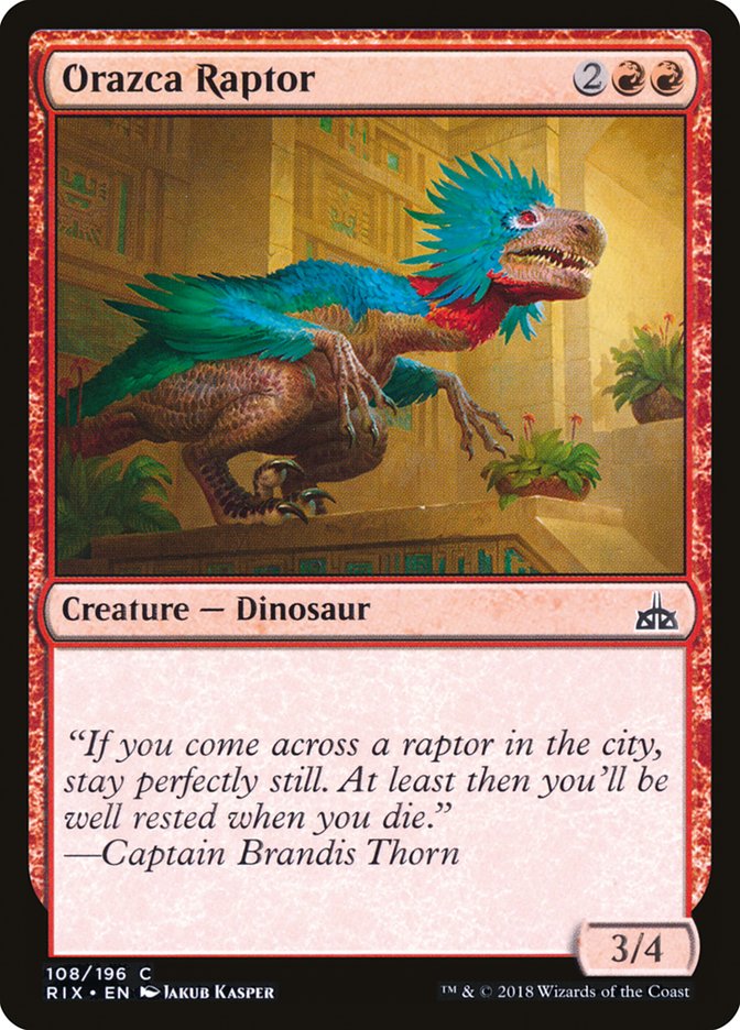Orazca Raptor [Rivals of Ixalan] | Webway Games