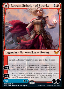 Rowan, Scholar of Sparks // Will, Scholar of Frost [Strixhaven: School of Mages] | Webway Games