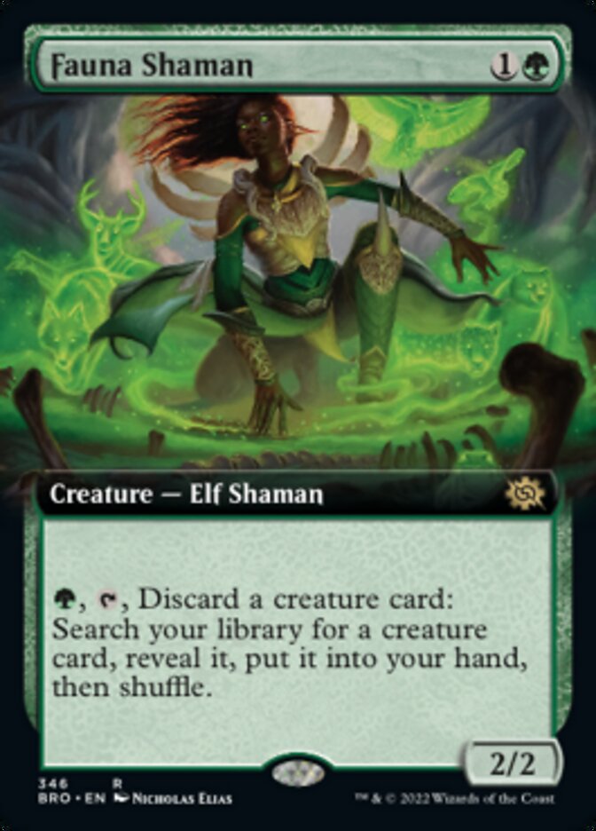 Fauna Shaman (Extended Art) [The Brothers' War] | Webway Games