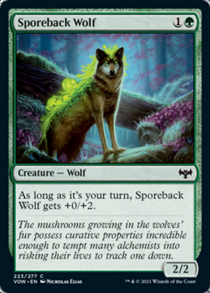 Sporeback Wolf [Innistrad: Crimson Vow] | Webway Games