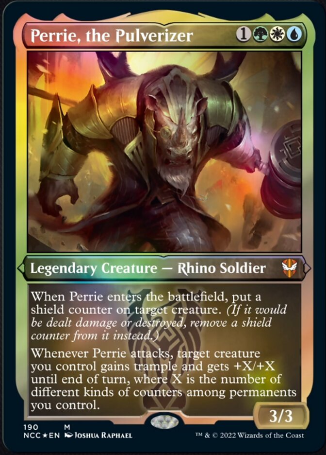 Perrie, the Pulverizer (Display Commander) [Streets of New Capenna Commander] | Webway Games