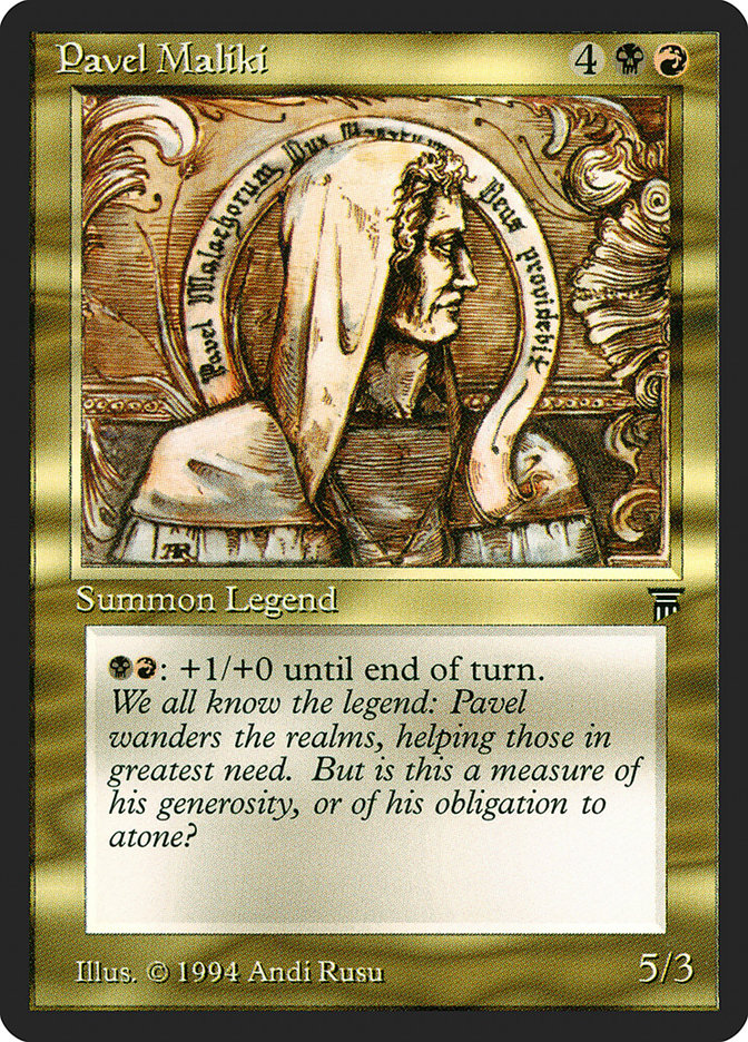 Pavel Maliki [Legends] | Webway Games