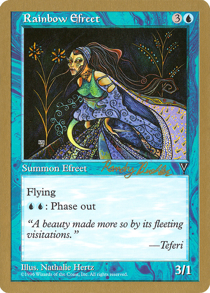Rainbow Efreet (Randy Buehler) [World Championship Decks 1998] | Webway Games