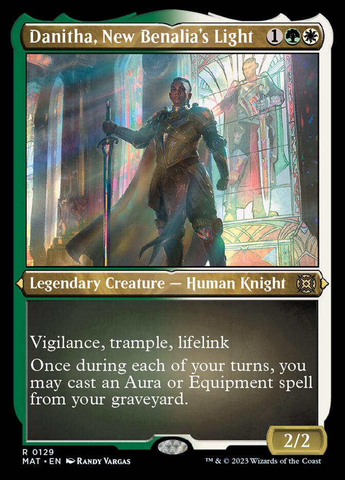 Danitha, New Benalia's Light (Foil Etched) [March of the Machine: The Aftermath] | Webway Games