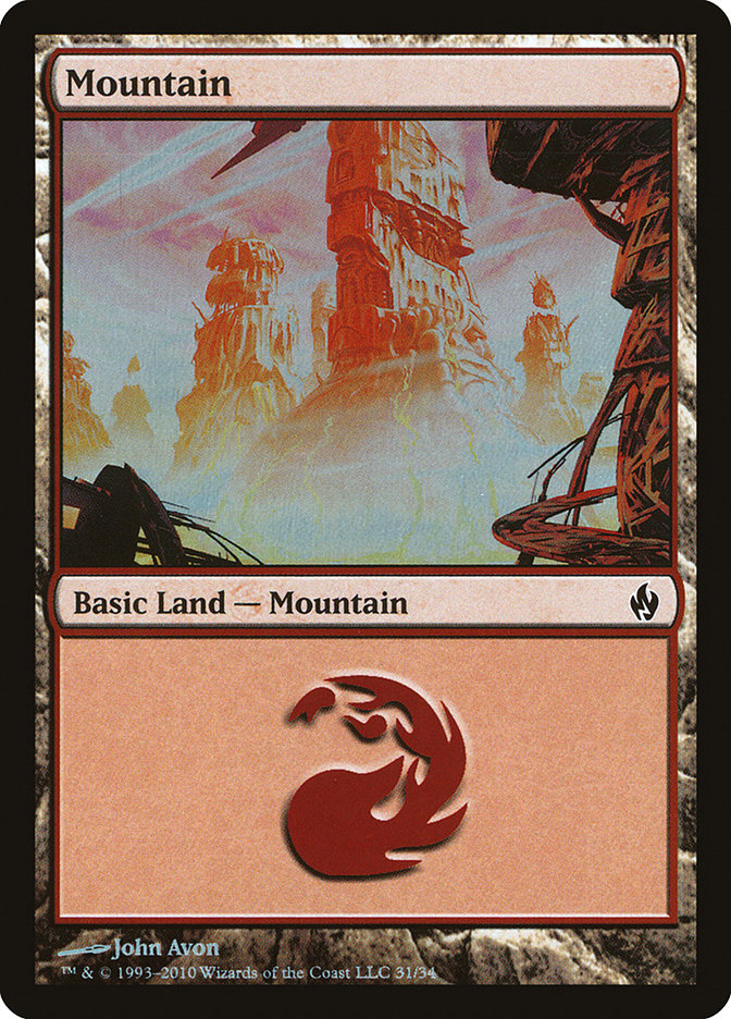 Mountain (#31) [Premium Deck Series: Fire and Lightning] | Webway Games