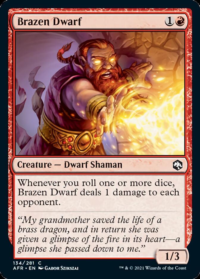 Brazen Dwarf [Dungeons & Dragons: Adventures in the Forgotten Realms] | Webway Games