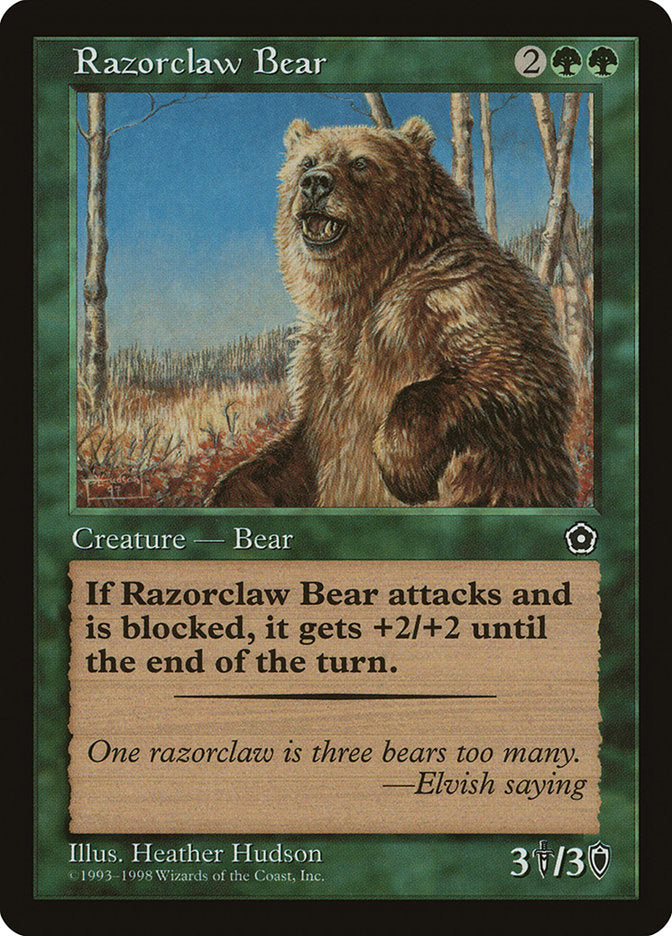 Razorclaw Bear [Portal Second Age] | Webway Games
