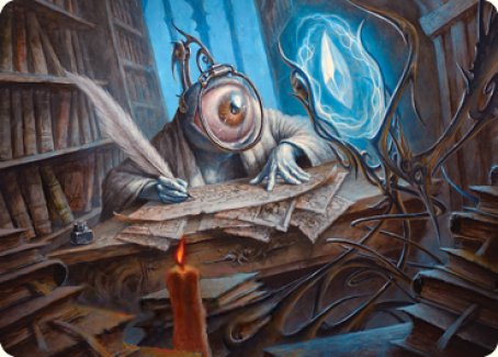 Unblinking Observer Art Card [Innistrad: Midnight Hunt Art Series] | Webway Games