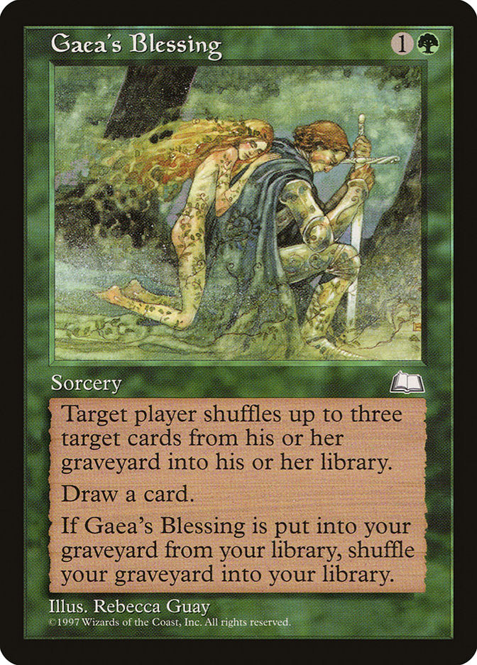 Gaea's Blessing [Weatherlight] | Webway Games