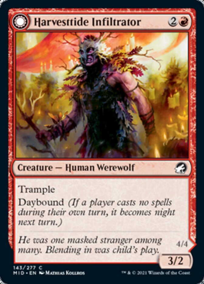 Harvesttide Infiltrator // Harvesttide Assailant [Innistrad: Midnight Hunt] | Webway Games