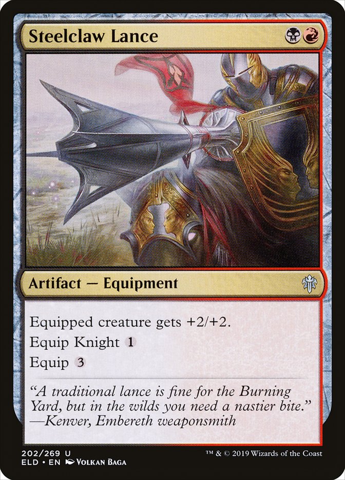 Steelclaw Lance [Throne of Eldraine] | Webway Games