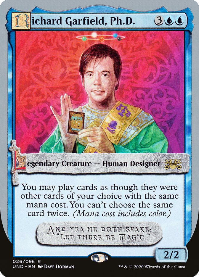 Richard Garfield, Ph.D. [Unsanctioned] | Webway Games