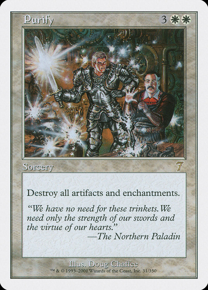 Purify [Seventh Edition] | Webway Games