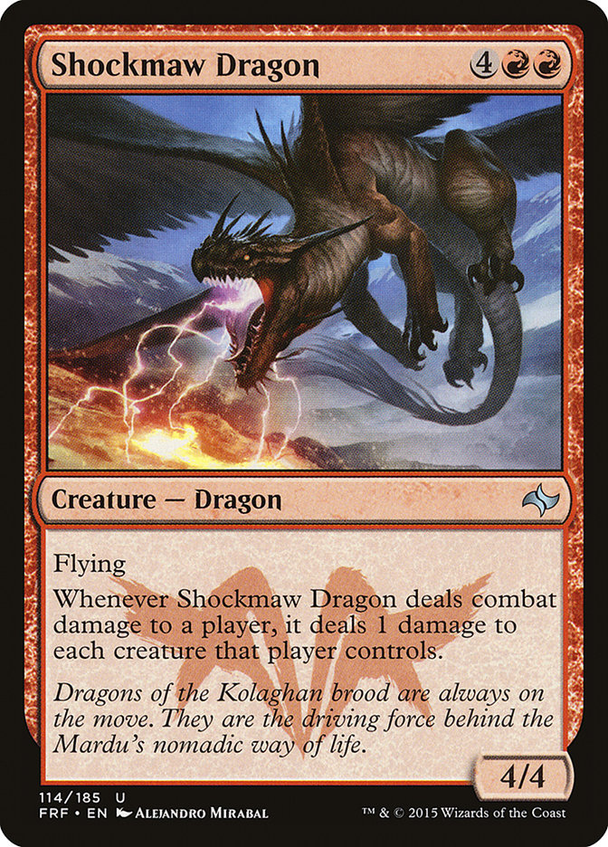 Shockmaw Dragon [Fate Reforged] | Webway Games