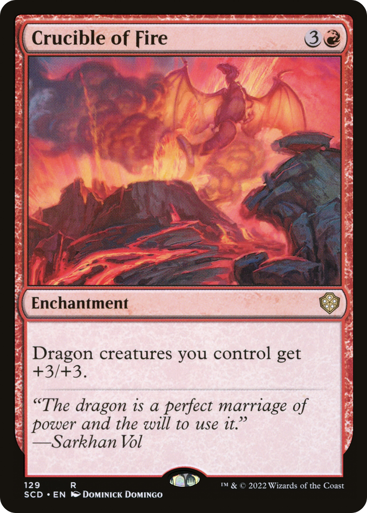 Crucible of Fire [Starter Commander Decks] | Webway Games