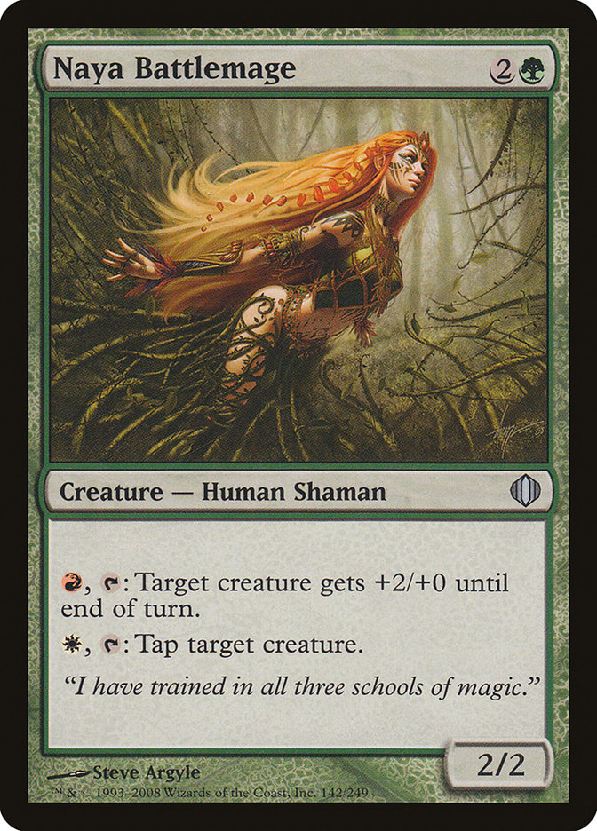 Naya Battlemage [Shards of Alara] | Webway Games