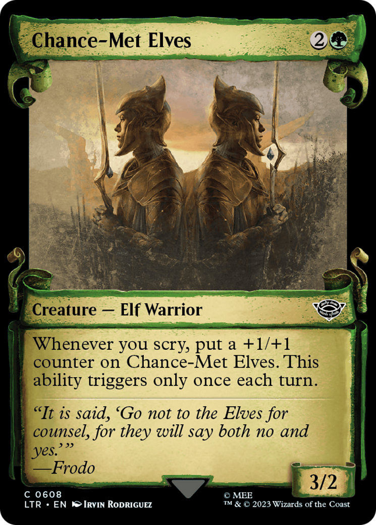 Chance-Met Elves [The Lord of the Rings: Tales of Middle-Earth Showcase Scrolls] | Webway Games