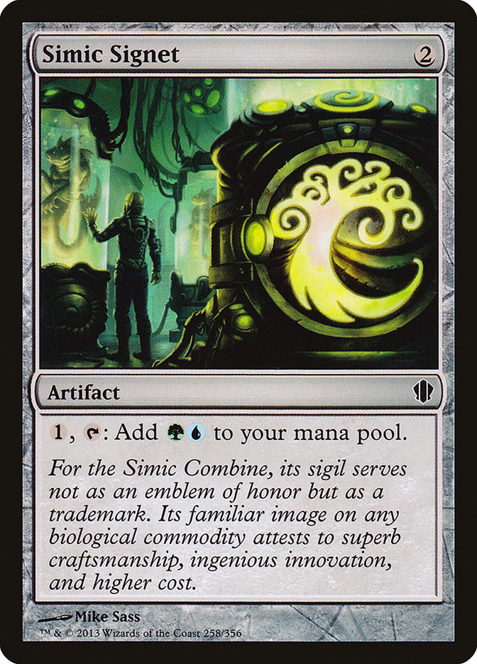 Simic Signet [Commander 2013] | Webway Games