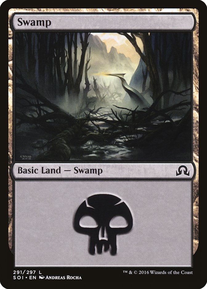 Swamp (#291) [Shadows over Innistrad] | Webway Games