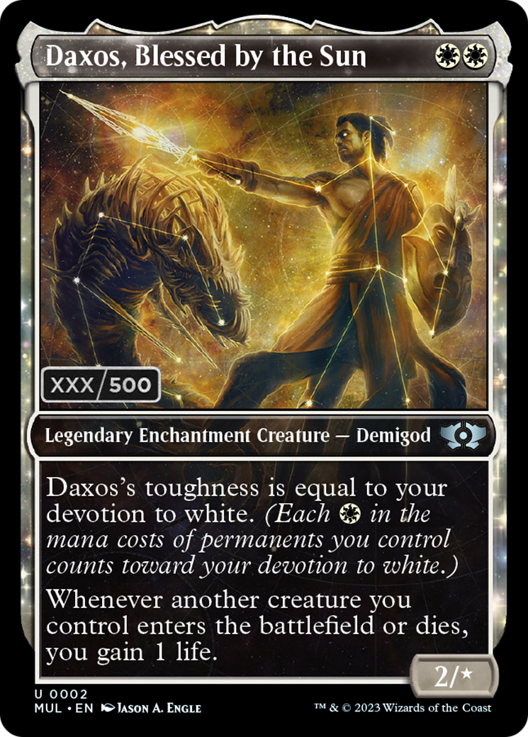 Daxos, Blessed by the Sun (Serialized) [Multiverse Legends] | Webway Games