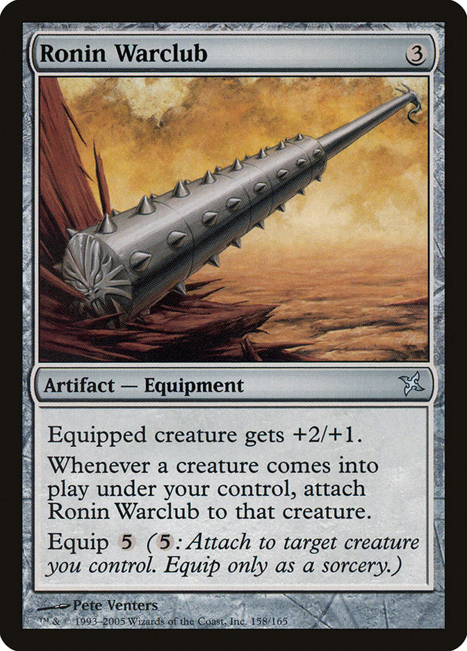 Ronin Warclub [Betrayers of Kamigawa] | Webway Games