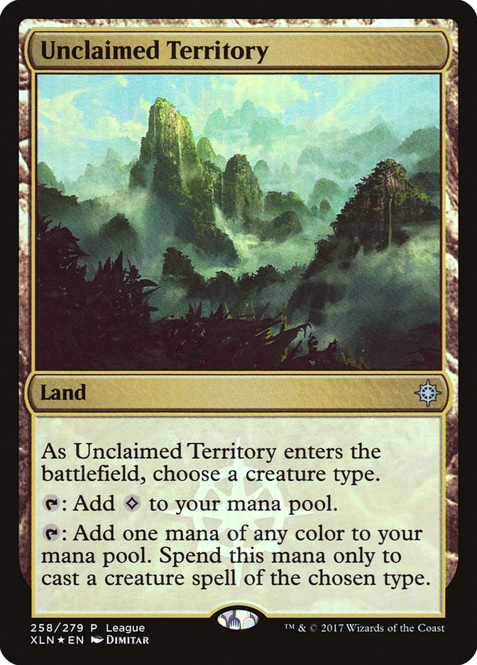Unclaimed Territory (League) [Ixalan Promos] | Webway Games