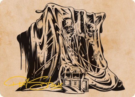 Gelatinous Cube (Showcase) Art Card (Gold-Stamped Signature) [Dungeons & Dragons: Adventures in the Forgotten Realms Art Series] | Webway Games