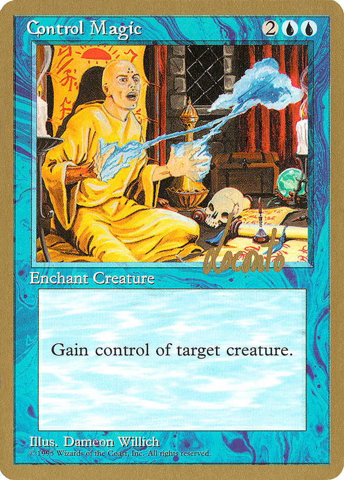 Control Magic (Michael Loconto) [Pro Tour Collector Set] | Webway Games