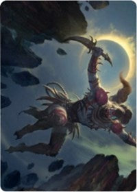 Nighthawk Scavenger Art Card [Zendikar Rising Art Series] | Webway Games