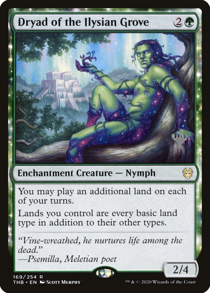 Dryad of the Ilysian Grove (Promo Pack) [Theros Beyond Death Promos] | Webway Games