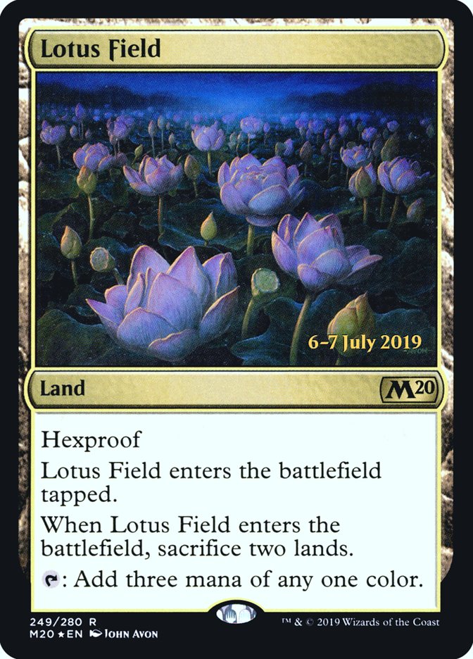 Lotus Field  [Core Set 2020 Prerelease Promos] | Webway Games