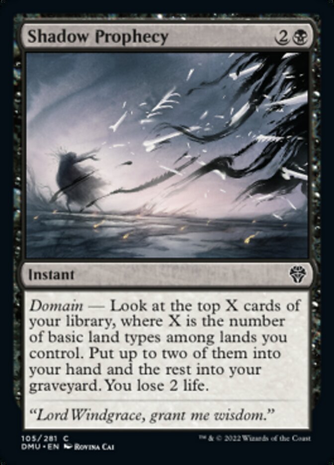 Shadow Prophecy [Dominaria United] | Webway Games