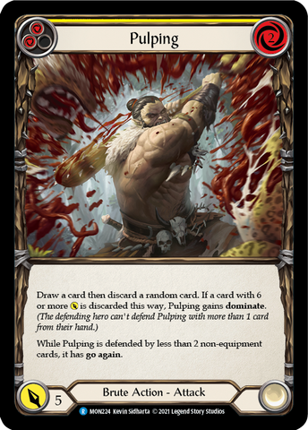 Pulping (Yellow) [MON224] 1st Edition Normal