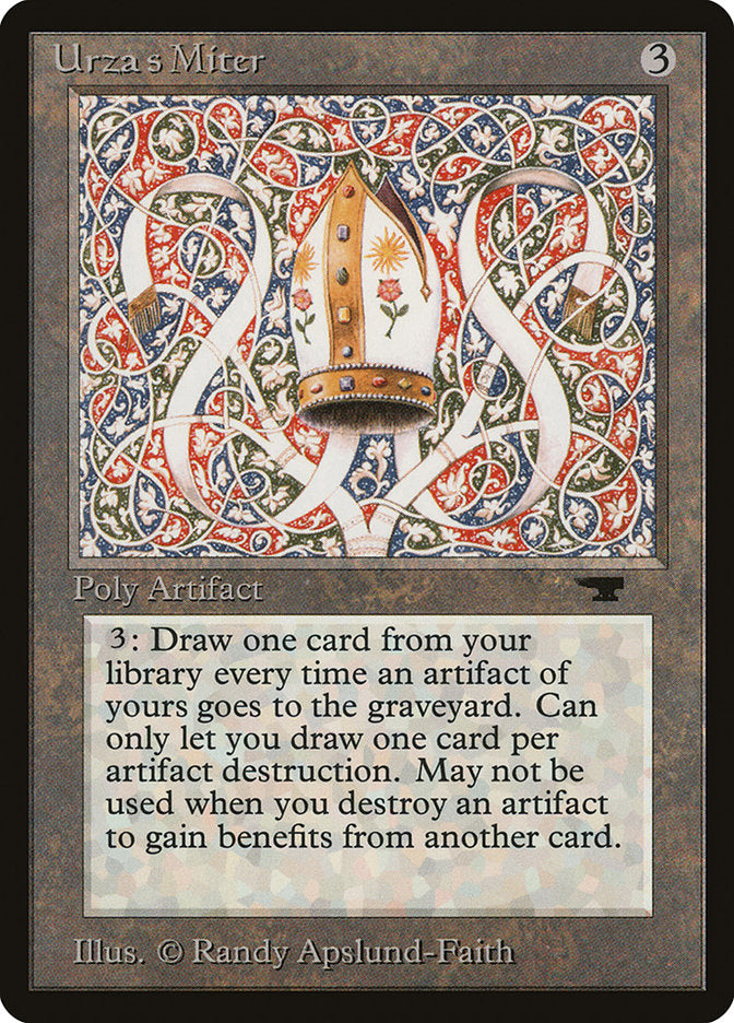 Urza's Miter [Antiquities] | Webway Games