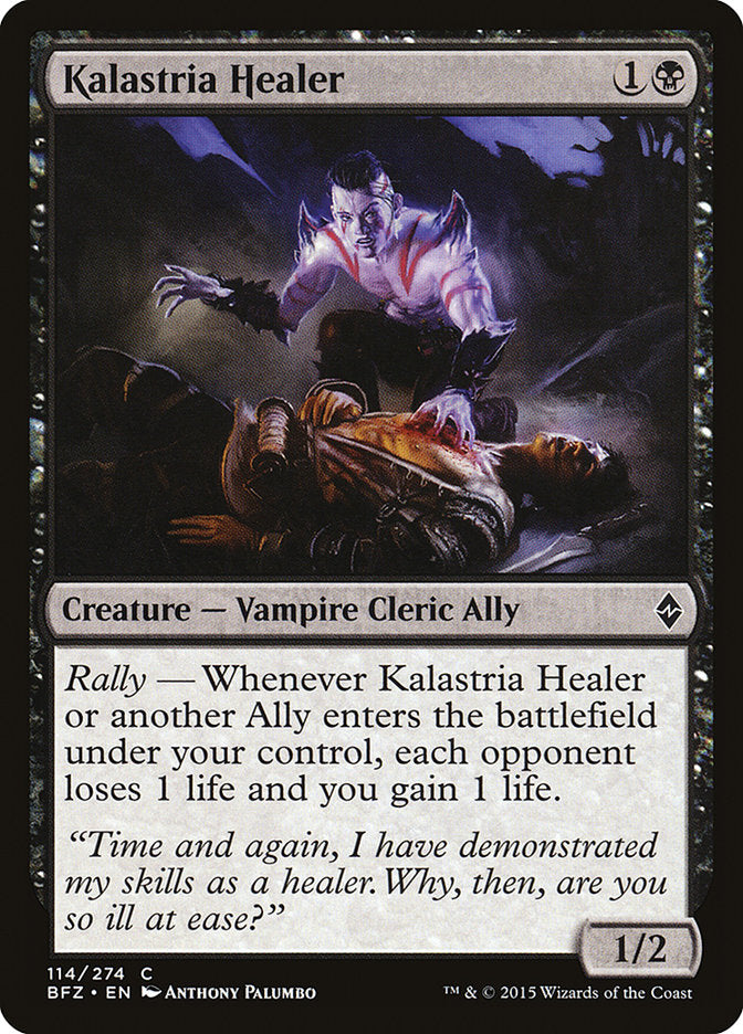 Kalastria Healer [Battle for Zendikar] | Webway Games