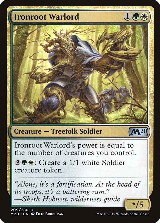Ironroot Warlord [Core Set 2020] | Webway Games
