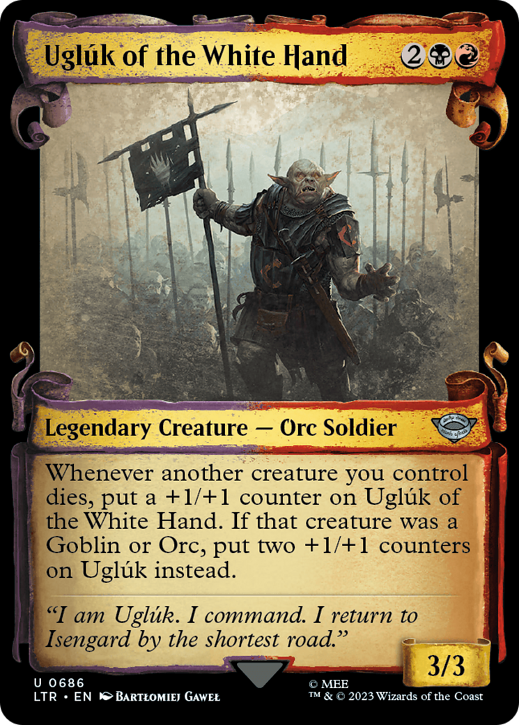 Ugluk of the White Hand [The Lord of the Rings: Tales of Middle-Earth Showcase Scrolls] | Webway Games