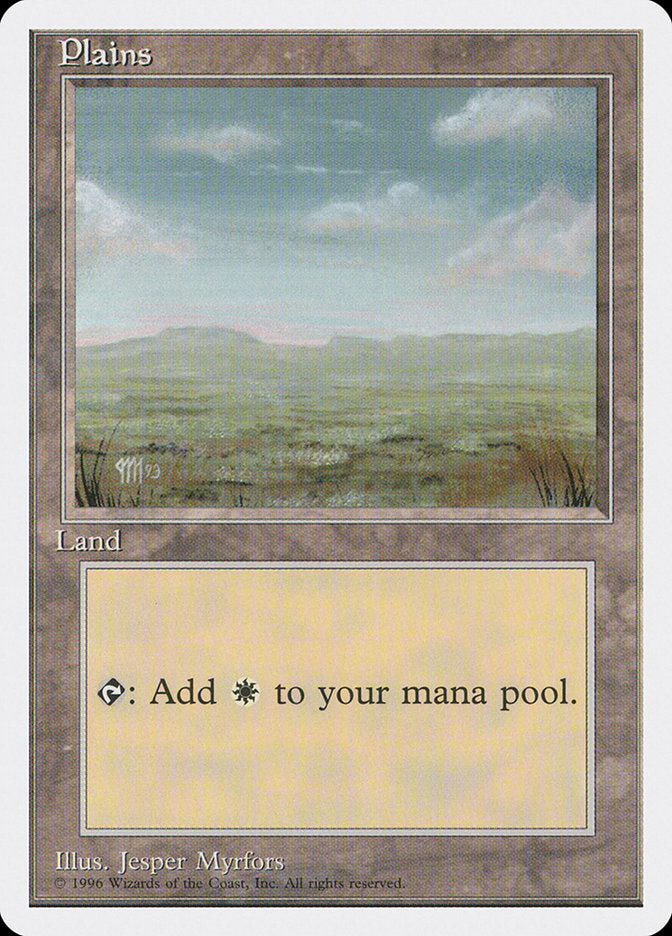 Plains (Signature on Bottom Left) [Introductory Two-Player Set] | Webway Games