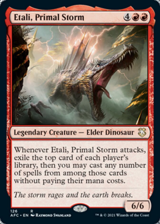 Etali, Primal Storm [Dungeons & Dragons: Adventures in the Forgotten Realms Commander] | Webway Games
