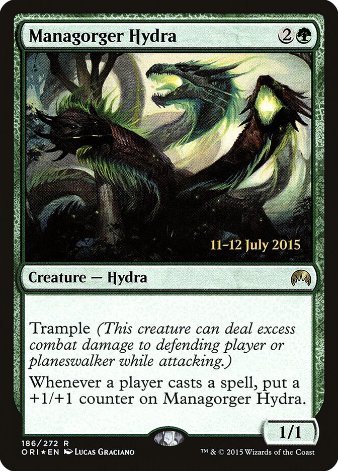 Managorger Hydra [Magic Origins Prerelease Promos] | Webway Games