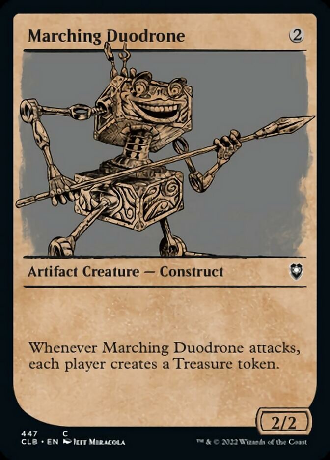 Marching Duodrone (Showcase) [Commander Legends: Battle for Baldur's Gate] | Webway Games