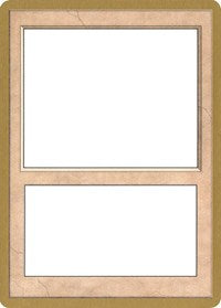1996 World Championship Blank Card [World Championship Decks] | Webway Games