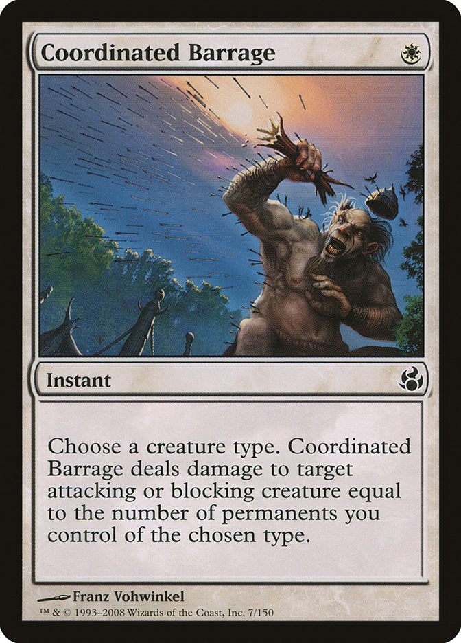Coordinated Barrage [Morningtide] | Webway Games