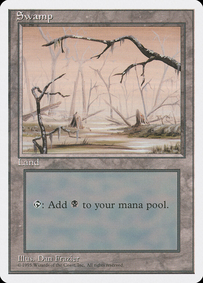Swamp (#371) [Fourth Edition] | Webway Games
