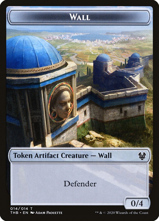 Wall Token [Theros Beyond Death] | Webway Games