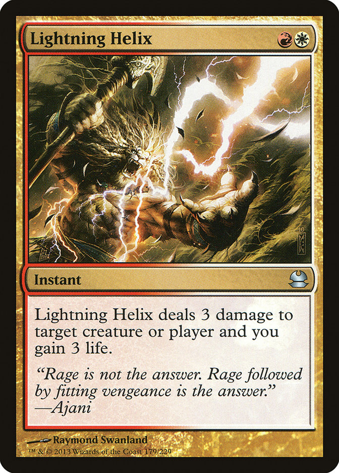 Lightning Helix [Modern Masters] | Webway Games